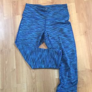 Workout blue leggings